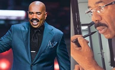 Read more about the article Steve Harvey’s Son Exposed His Dad’s Mustache Grooming Routine