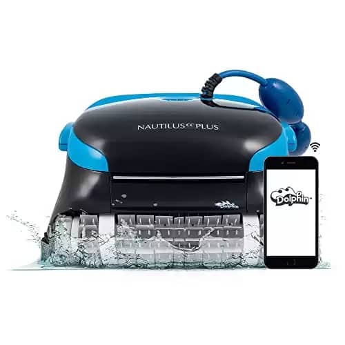 Dolphin Nautilus CC Plus Wi-Fi Robotic Pool Vacuum Cleaner up to 50 FT - Wall Climbing