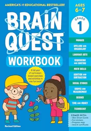 Brain Quest Workbook: 1st Grade Revised Edition (Brain Quest Workbooks)