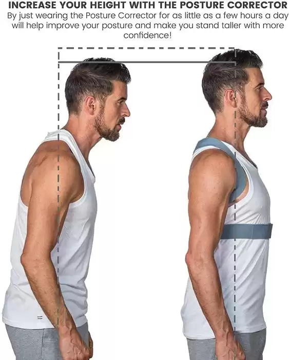 back Posture Corrector for Women & Men, Adjustable Posture Brace Support, Improves Posture, Prevents Slouching & Relieves Pain, London Spine Clinic Approved - S | Forward head posture exercise...